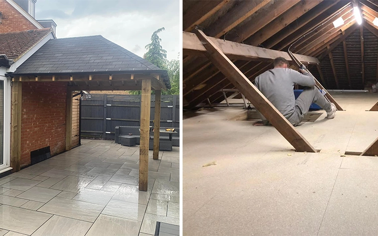Bespoke garden room and outdoor studio built by LJB Carpentry in Kent